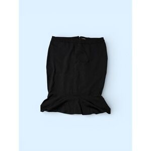 Women's 20 Plus‎ Black Mermaid Skirt Torrid Zipper Close Stretchy